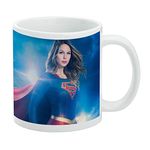 Supergirl TV Series Supergirl Character Ceramic Coffee Mug, Novelty Gift Mugs for Coffee, Tea and Hot Drinks, 11oz, White