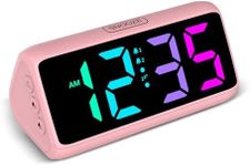 Netzu Loud Alarm Clock for Heavy Sl