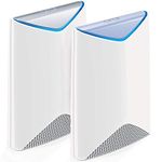 NETGEAR Orbi Pro Tri-Band WiFi System for Business with 3Gbps speed (SRK60) | 2-Pack includes 1 router & 1 wall-mount satellite to cover up to 5,000 sq. ft.