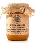 900 g Honey VitaMix, Propolis, Pollen, Royal Jelly, Beeswax, Immune Booster - Raw Farm