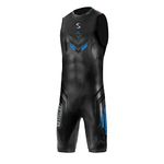 Synergy Endorphin Men's Quick John Neoprene Triathlon Wetsuit (Black/Blue, S2)
