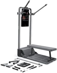 AEKE S1 Pro Smart Home Gym Equipment, AI Fitness Trainer with 220 lbs Digital Resistance, Full Body Strength Training Machine, Cable Workout System with Smart Tracking for Home Fitness