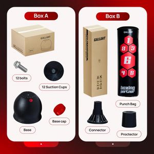 Gallant 5.5ft Free Standing Punching Bag – Heavy Duty Training