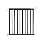 Safetots Chunky Wooden Screw Fit Stair Gate, Black, 63.5cm - 105.5cm, Wood Baby Gate, Screw Fit Safety Barrier, Stylish Design and Practical Safety Gate, Easy Installation