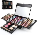 194 Colors Cosmetic Make up Palette Set Kit with Eyeshadow Blusher Eyebrow Powder Face Concealer,All-in-One High Pigment Powder Pallet Kit with Mirror, Applicators