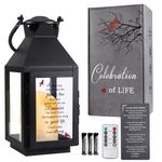 Memorial Lantern, Sympathy Gifts for Loss of Mom/Loved One, Bereavement Gifts, in Memory of Loved One Lantern,Celebration of Life, Memorial Gifts, Funeral Lantern,A Limb has Fallen from The Family..