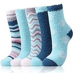 Fuzzy Socks for Women Fluffy Plush 