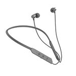 Shop Reals Wireless Bluetooth Headphones Earphones for OnePlus 7T Original Sports Bluetooth Wireless Earphone with Deep Bass and Neckband Hands-Free Calling inbuilt With Mic, Extra Deep Bass Hands-Free Call/Music, Sports Earbuds, Sweatproof Mic Headphones with Long Battery Life and Flexible Headset (LCP6,BT-MAX,BLACK)