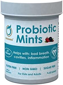 Orasana® Wildberry Chewable Probiotics, Vegan Probiotic for Oral Health, All Natural Chewable Probiotic for Kids & Adults