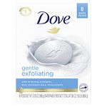 Dove Beauty Bar, Gentle Exfoliating 4 oz, 8 Bar by Dove