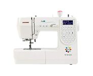 Janome M100 QDC Computerised Sewing Machine. Extra Wide Table Included & Bonus Pack