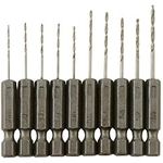 10 pc. Micro Hex Shank Drill Bit Se