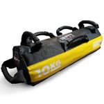 B Fit Sandbag for Fitness Weights Training, filled Power Bags with Handles, Adjustable Weighted Slam Bag for Strength Powerlifting Running Heavy Workout Home Gym Exercise (10 Kg)