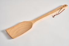 Extra Long Wooden Spatula - 18-inch Heavy Duty Stir Paddle for Cooking in Big Pots & Wall Décor - Big Spoon For Cajun Cooking, Brewing, Grill, Mixing, Stirring - Solid Natural Hard Wood Large Spatula.