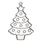 Darice Bulk Buy Bulk Buy: Darice Crafts for Kids Suncatcher Christmas Tree 4 inches 1060-78