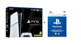 Playstation 5 Digital (slim) + £ 10 Store Gift Card