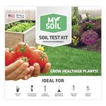 MySoil-Soil Test Kit | Grow The Best Lawn and Garden | Know Exactly What Your Soil and Plants Need | Provides Complete Nutrient Analysis and Recommendations Tailored to Your Soil