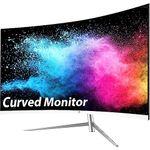 Z-Edge 24 Inch Curved Gaming Monitor, Full HD 1080P LED Monitor, 75Hz Refresh Rate, Eye-Care Technology, 178° Wide View Angle, Built-in Speakers, VGA HDMI Port