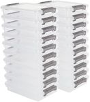 Citylife 20PC Storage Bins with Lid