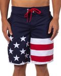 American Flag Board Shorts