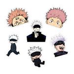 DarkBuck® Anime Character Cloth Patches Combo Small for Clothes Jackets Pants Jeans Bags Multicolour Different Iron or Stitching Patches Naruto Demon Slayer (Jujutsu Kaisen)