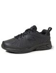 New Balance Women's 624v5 Sneakers, Triple Black, 3 UK Wide