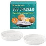 [2 Pack] Dual Purpose Egg Cracker T
