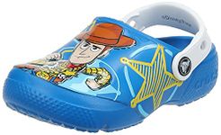 Crocs Kids’ Disney and Pixar Clog, Toy Story/Cobalt, 3 Little Kid Blue