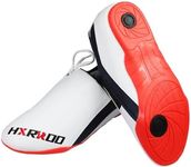 HXRROO Taekwondo Shoes Martial Arts Shoes Indoor Training Karate Shoes Lightweight and Soft for Kids Youth Adult White