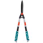 TOTAL Telescopic Hedge Shear, Garden Pruning Shears, 34-Inch Branch Cutter, Extendable Handle Shears for Tree & Hedge THTS1516306