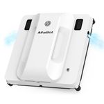 AlfaBot Window Cleaning Robot, GLS400 Intelligent Glass Cleaner Robot with Double-Sid Water Spray and 50ml Water Tank, Smart Window Cleaning Tools for Interior/Exterior Highrise Windows