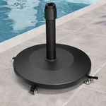 VredHom Patio Umbrella Base with 4