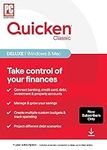 Quicken Classic Deluxe for New Subscribers| 1 Year [PC/Mac Online Code]