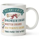 Yanprint PhD Mug, PhD Graduation Gifts, Doctorate Graduation Gifts, Doctor Gift, Doctorate Degree, Graduation Mug, New PhD Mug 11OZ