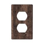 Brown Rustic Wood Outlet Covers Wal