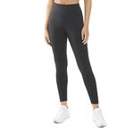 Danskin Women's Zip Pocket Legging, Black Salt, Large