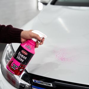 CarPlan Demon Shine Spray – High Gloss Car Polish, Pink 1L