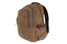 Rocklands London Unisex Adult Brown Canvas Backpack Rucksack Travel Bag 30 Liter