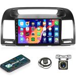 Radio for Toyota Camry 2000 2001 2002 2003 2004 2005 2006 Android 13 Car Stereo with GPS Navigation, Rimoody 9 Inch Touch Screen Bluetooth FM WiFi Mirror Link + Backup Camera
