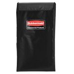 Rubbermaid 1881782 Collapsible X-Cart Replacement Bag, 4 Bushels, Black, 16" x 5.511" x 5.511"