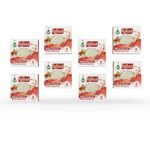 Raissa Milk & Almond Moisturizing Soap, 85g (Pack of 8) | Natural Milk & Almond Extracts | Hydrating Bathing Bar | Combo Pack for Soft & Nourished Skin