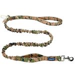 AUROTH Dog Leash Large Dogs, Heavy Duty Dog Leash Bungee, No Pull Dog Leash for Shock Absorption, Woodland Camo Dog Training Leashes for Medium Large Breed Dogs 6FT, 2 Padded Handles