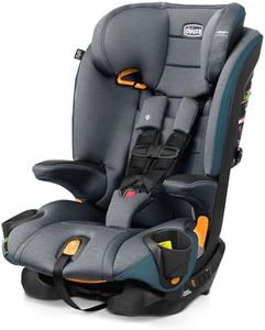 Chicco MyFit ClearTex 2-in1 Harness Booster Car Seat, 5-Point Harness Car Seat and High Back Booster, for Children 26.5-100 lbs. | Willow/Grey