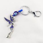 Luck Charm Keychain | Owl and Turtle Feng Shui Keychains for Good Luck, Prosperity, and Protection | Ideal for Home Car, Bike, House Keys (GraceLuck Lady)