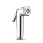 CENTURY Jet Spray for Toilet | ABS Health Faucet Gun with 1 Meter Flexible Hose Pipe (SS304) with ABS Holder | Bathroom Accessories | Wall Hook with High Flow Jet Spray | Chrome Finished, CAL-10234