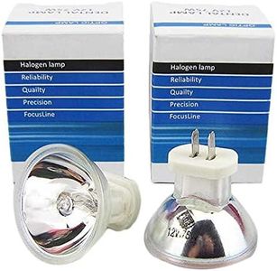 Airgoesin 5pcs 12V 75W Halogen Bulb Lamps for Dental Curing Light Instrument