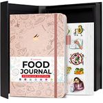 Clever Fox Food Journal Premium – Daily Meal Tracking Log with Calorie Tracker – Nutrition, Diet, Weight Loss & Bariatric Diary (Rose Gold)