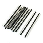 Super Debug 10Pcs Berg Strip Single Line I-Type 1x40 Pin Male Header