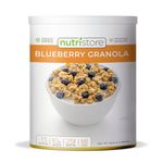 Nutristore Freeze-Dried Blueberry Granola | Emergency Survival Bulk Food Storage Meal | Perfect for Everyday Quick Meals and Long-Term Storage | 25 Year Shelf Life | USDA Inspected (1-Pack)