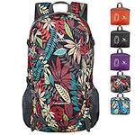 POKARLA Lightweight Packable Backpack 40L Hiking Daypack Walking Rucksack Foldable Camping Sports Outdoor Carry On Knapsack for Women Men